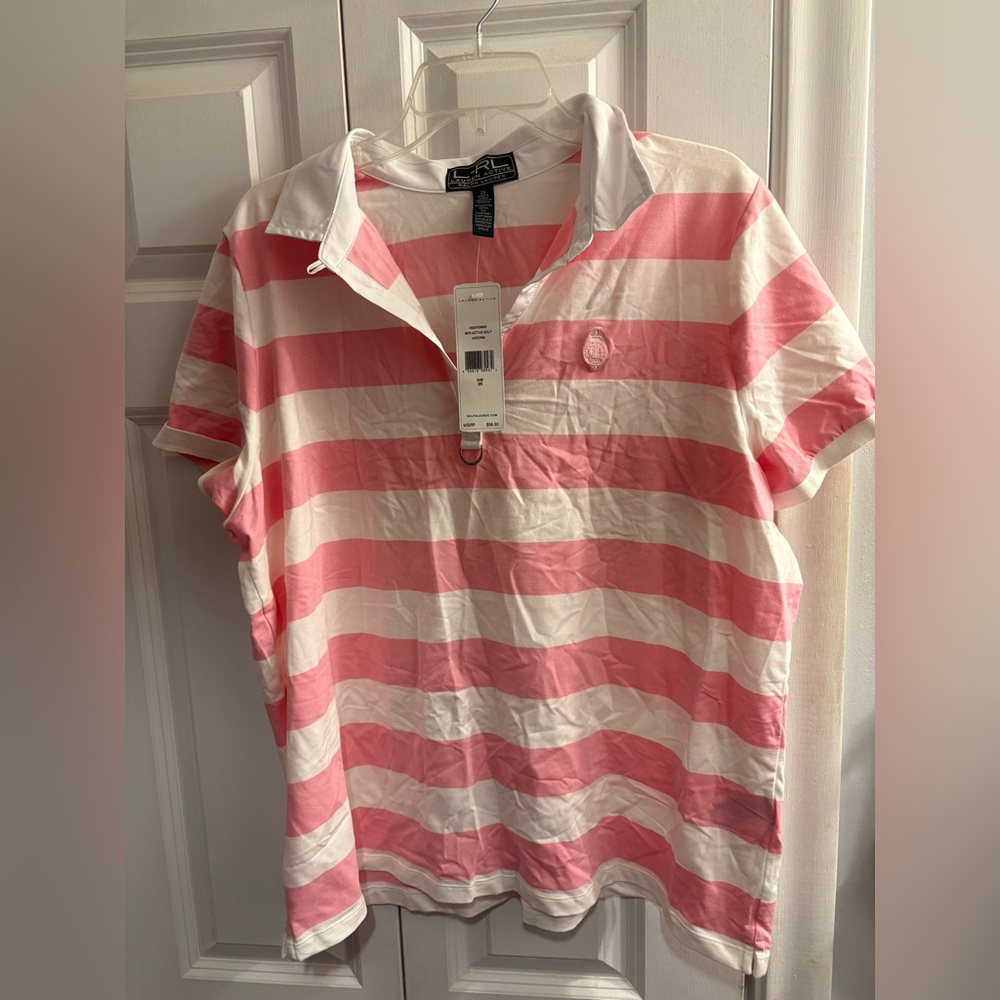 Ralph Lauren Women's Golf Polo Shirt pink